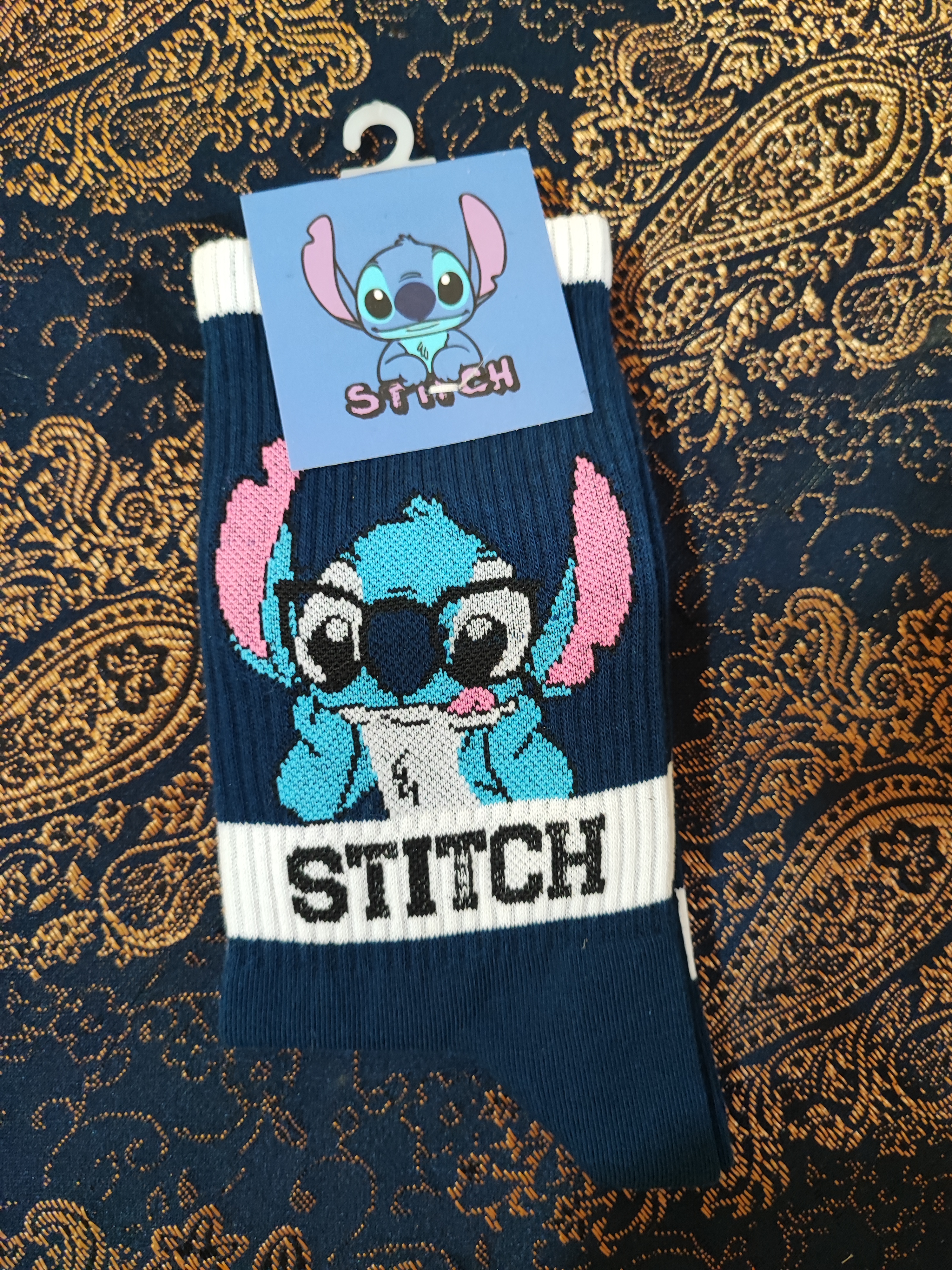 تصویر جوراب استیج - استیج اینک سورمه ای 